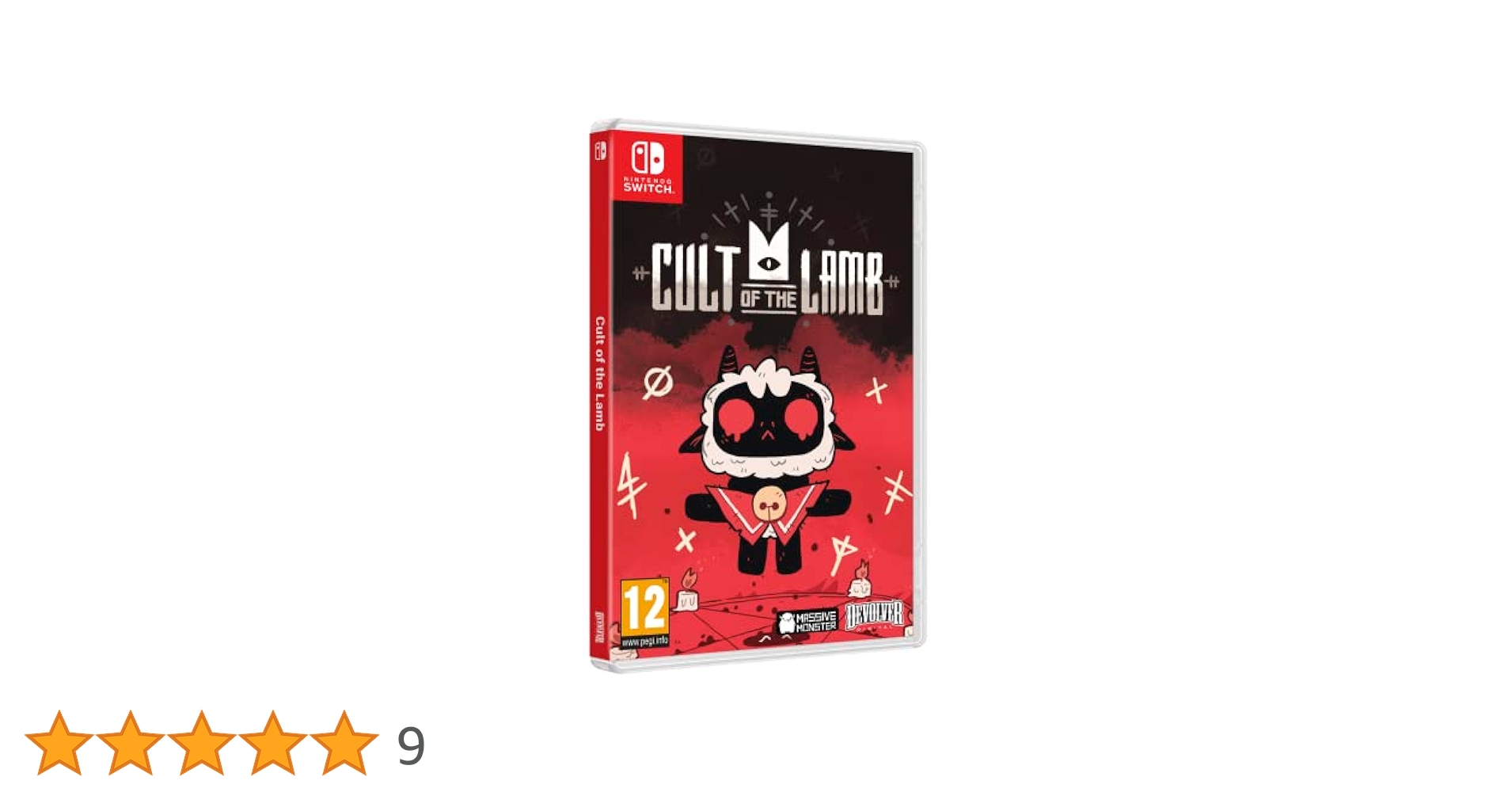 Nintendo Switch Cult of the Lamb nintendo switch Cult Of The Lamb, Nintendo Switch - Massive Monster | Gry i